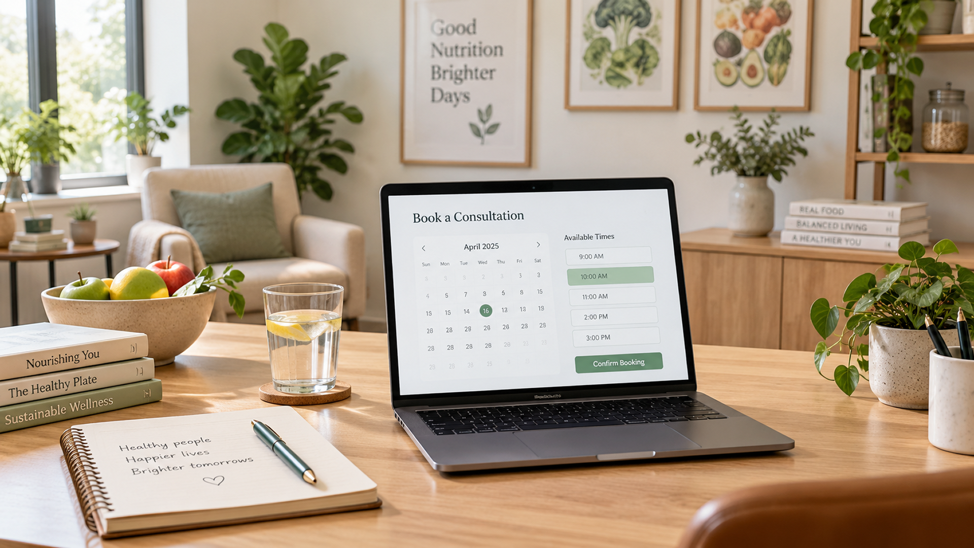 Calming Nutrition Consultation Room