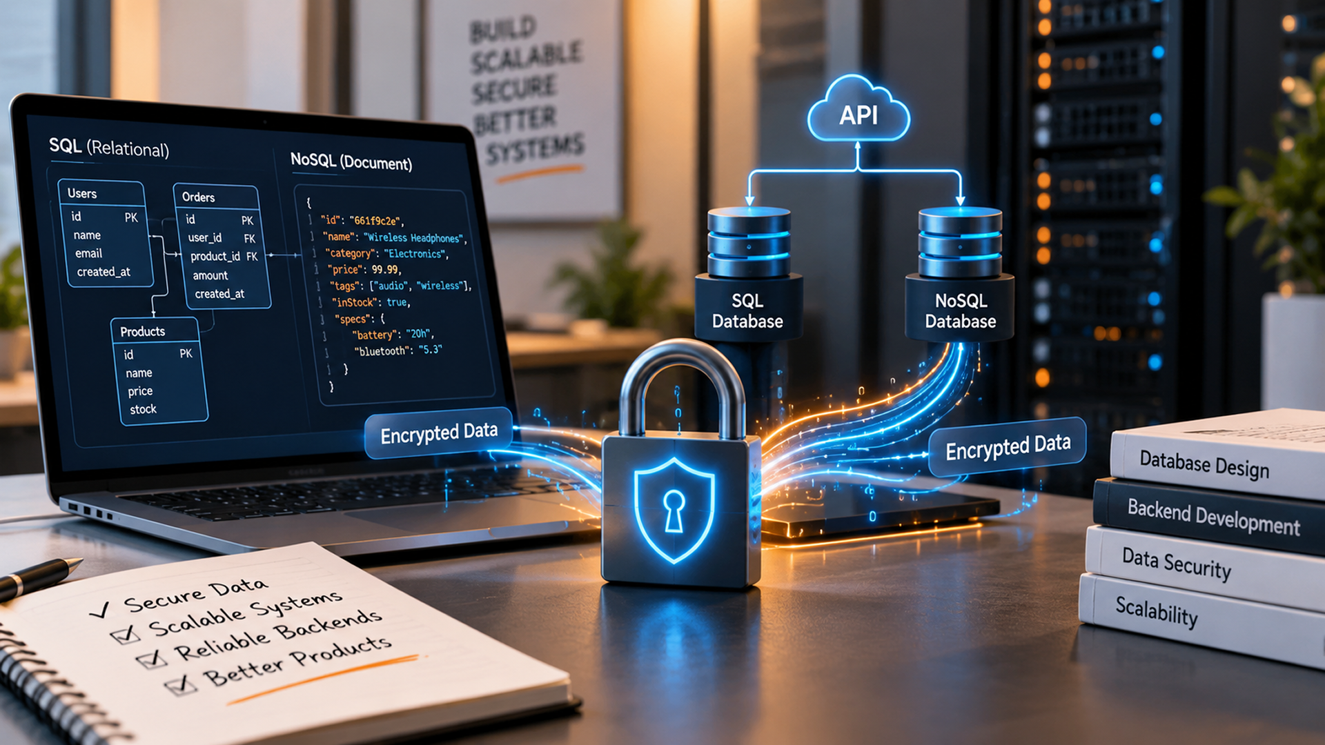 Close-Up Of Encrypted Data Streams
