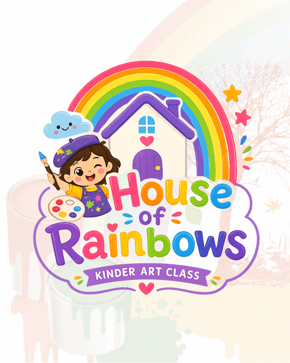 logo-design-for-house-of-rainbows-kids-art-academy Showcase2 image