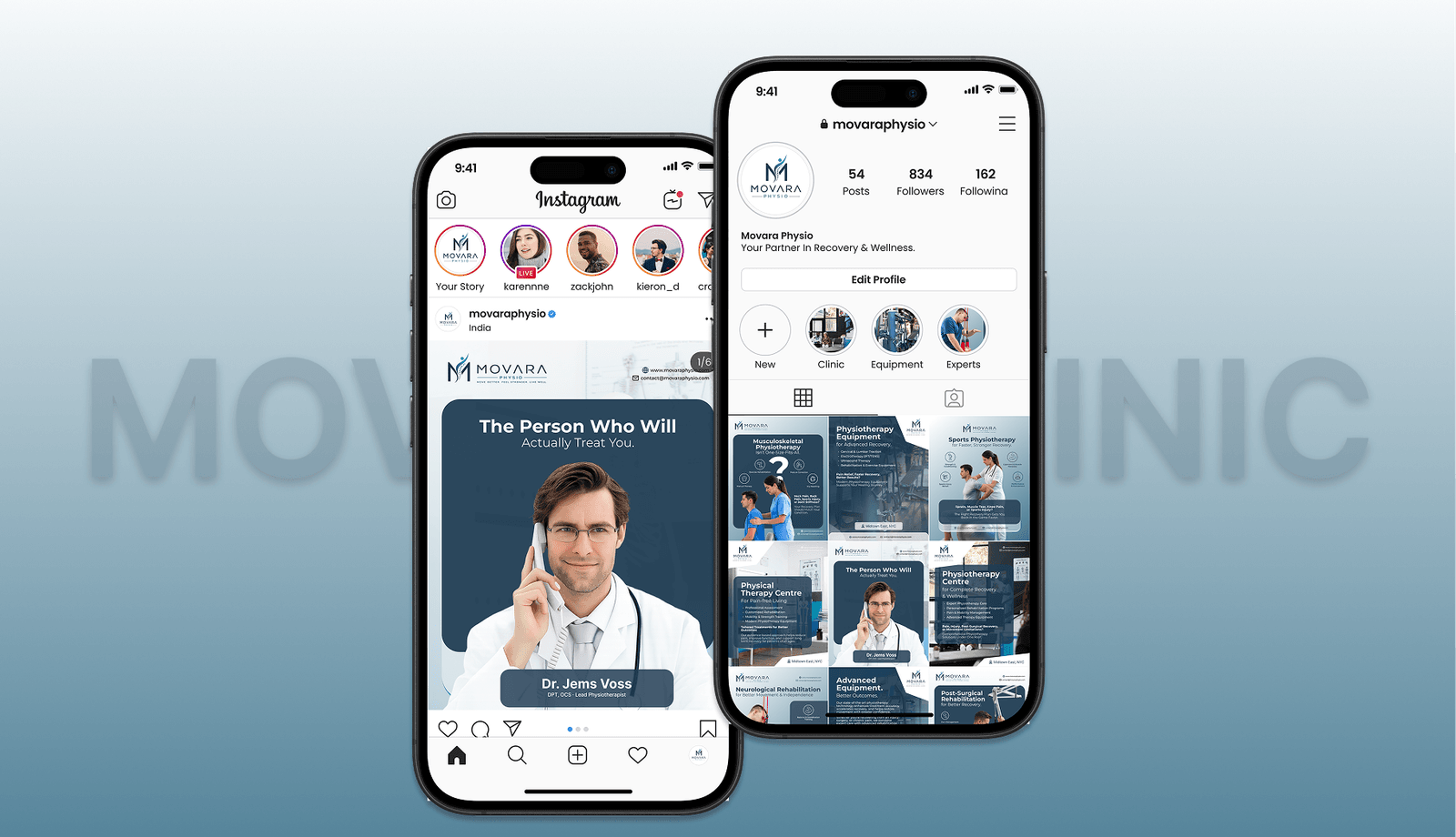 social-media-management-for-movara-physios-clinic Service Delivered image