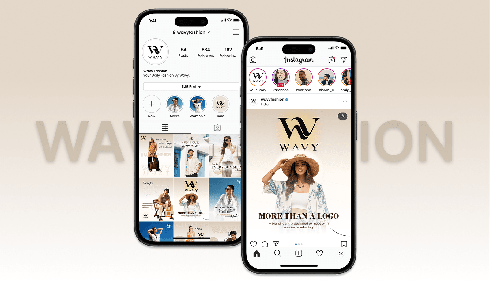 social-media-management-for-wavys-contemporary-brand Service Delivered image