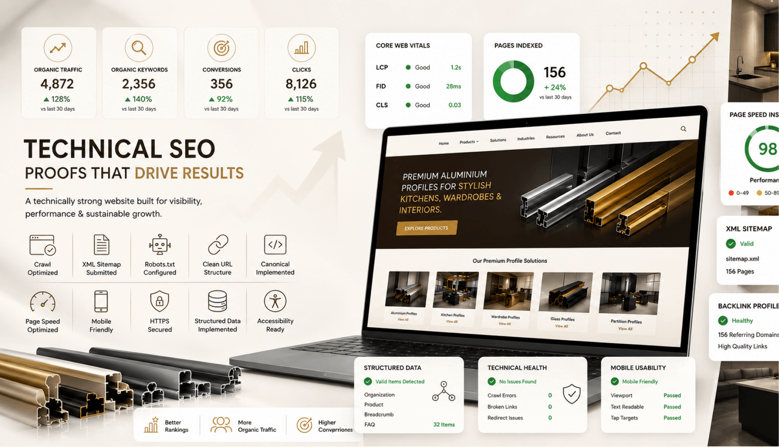 technical-seo-foundation-for-profile-houses-b2b-platform Service Delivered image